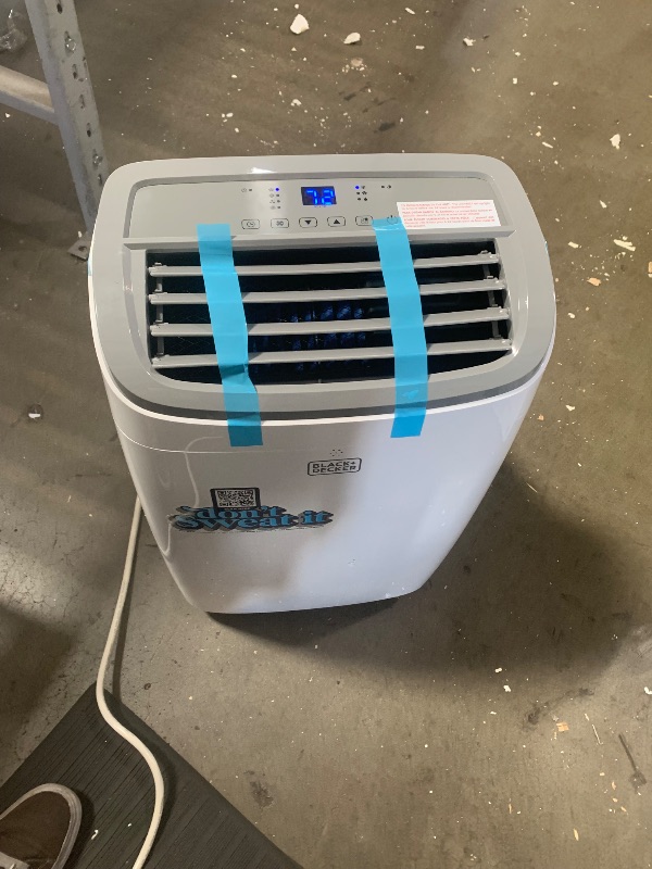 View 6 of (unfunctional) BLACK+DECKER Portable Air Conditioner, 9,000 BTU, BPACT08WT, White