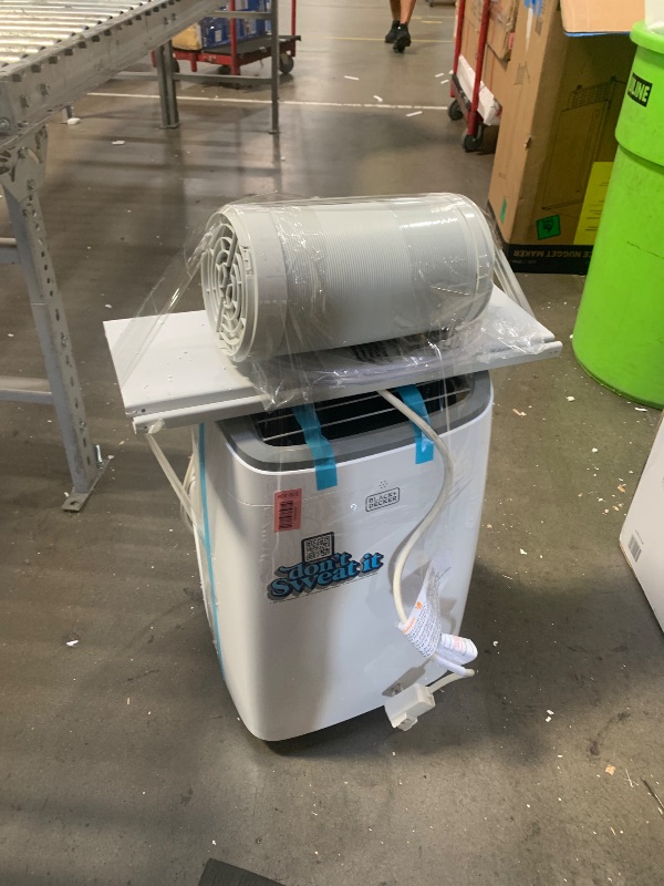 View 2 of (unfunctional) BLACK+DECKER Portable Air Conditioner, 9,000 BTU, BPACT08WT, White