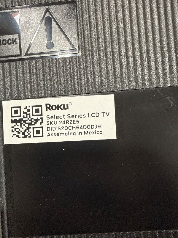 View 4 of ****Parts Only***Roku 24-Inch Select Series HD Smart TV