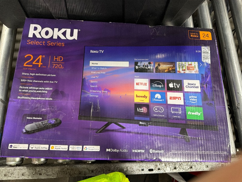 View 2 of ****Parts Only***Roku 24-Inch Select Series HD Smart TV