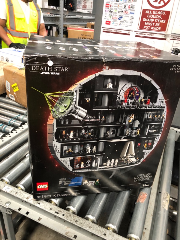 View 3 of **PARTS ONLY** LEGO Star Wars Death Star 75419 UCS Building Set