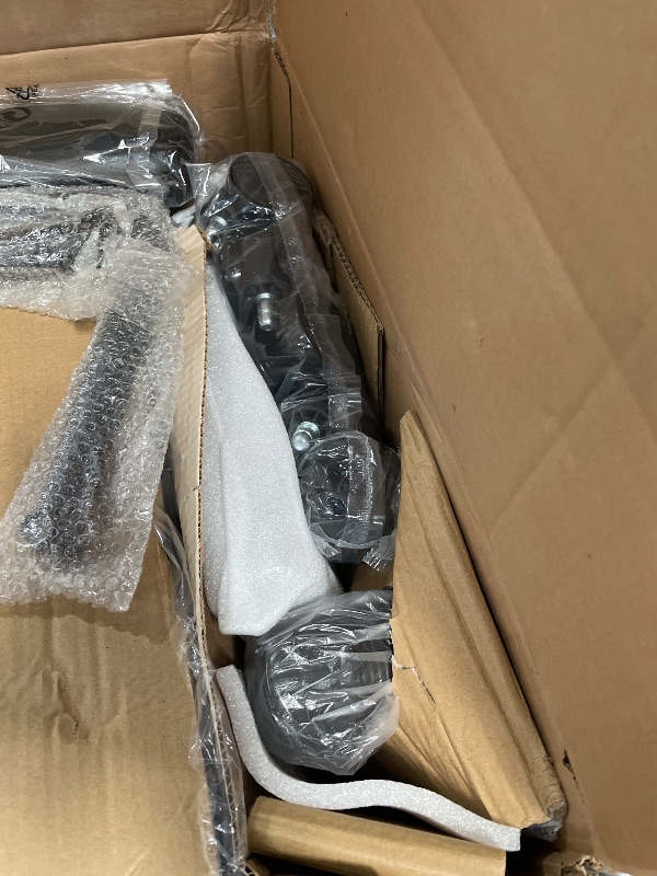 View 5 of ** PARTS ONLY PARTIAL SET MISSING PIECE NUMBER 12 PRE-OPENED APPEARS UNUSED**
Executive Office Chair Ergonomic, Leather Desk Chair Comfy High Back, Black