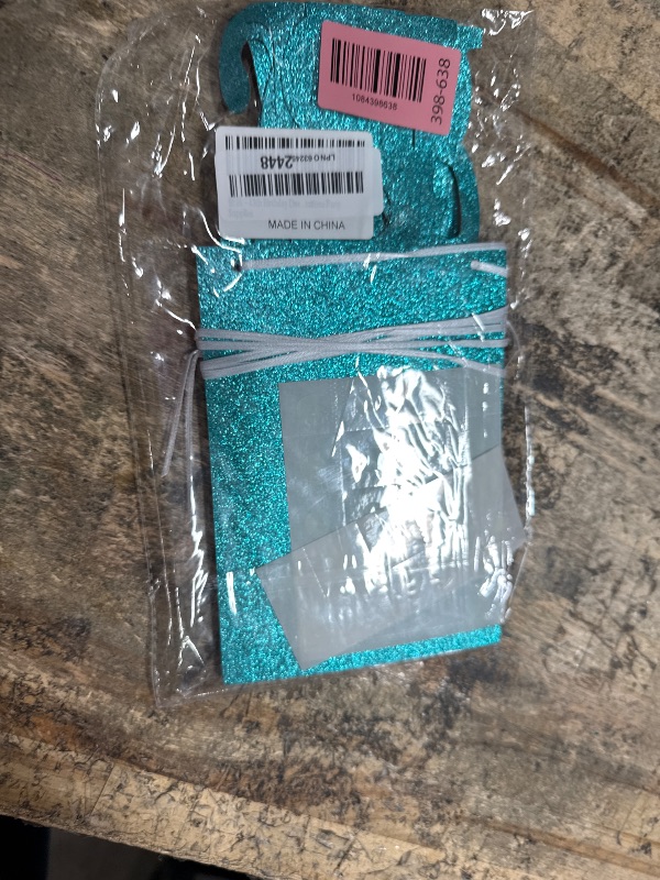 View 2 of 13th Birthday Decorations for Boys Girls,Pre-strung Awesome Since 2013 Photo Banner,Teal Blue Glitter 13th Birthday and Anniversary Decorations Party Supplies