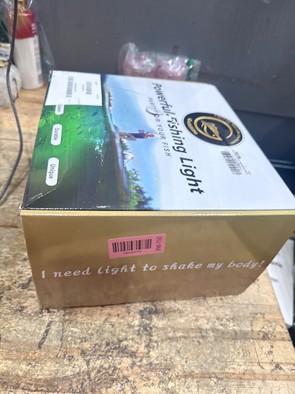 View 2 of **SEE NOTES***Goldlife 400W LED Green Underwater Fishing Light
