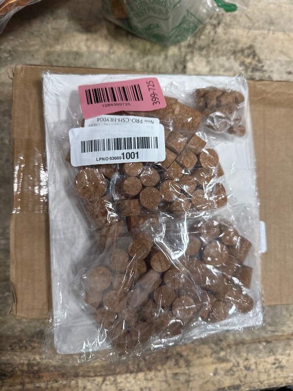 View 2 of 100Pack 5 Sizes Cork Stoppers Small Corks Plugs For Bottles