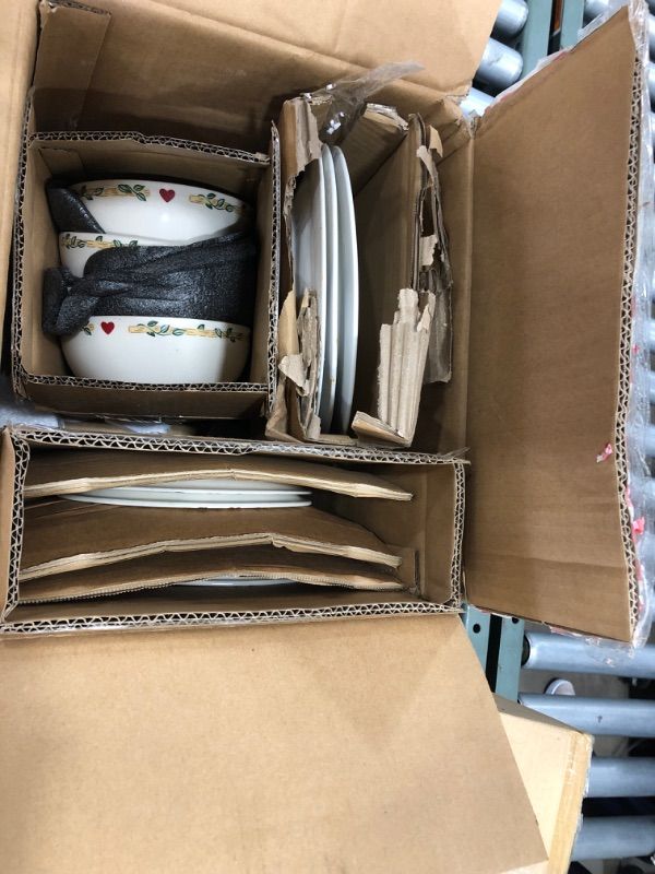 View 1 of 16-Piece Porcelain Dinnerware Set