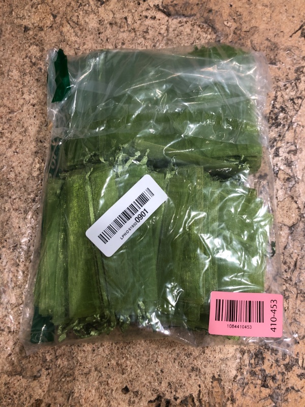 View 2 of 100Pcs Fruit Protection Bags, 4×6inch Fruit Netting Bags for Fruit Trees, Green Fruit Netting Cover Drawstring Mesh Bags Pest Barrier for Strawberry Blueberry Small Fruit
