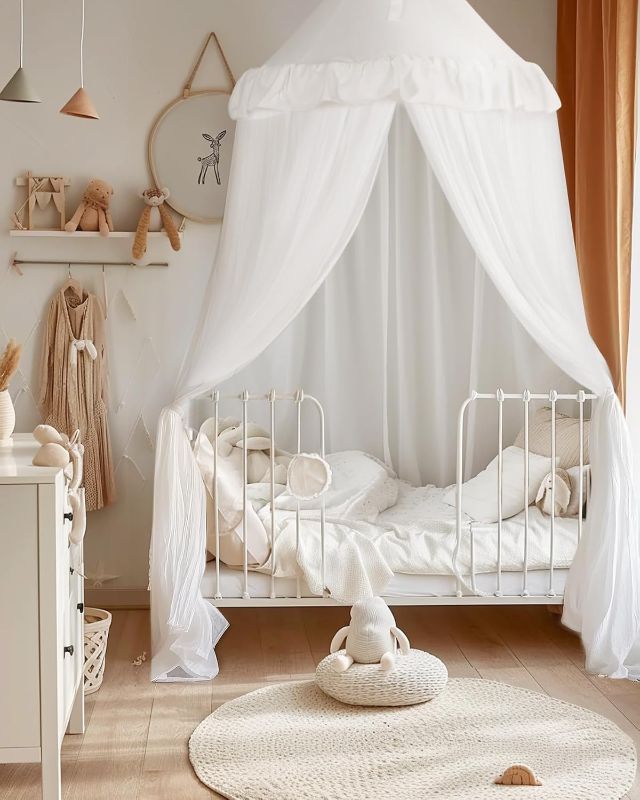 View 1 of Bed Canopy for Girls
