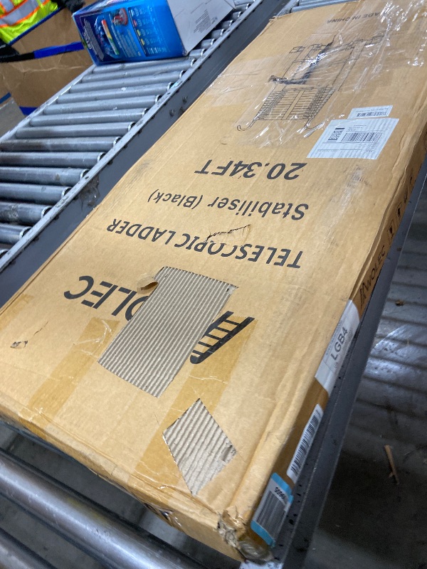 Photo 1 of Wolec 20.3 FT Telescoping Ladder with Support Frame