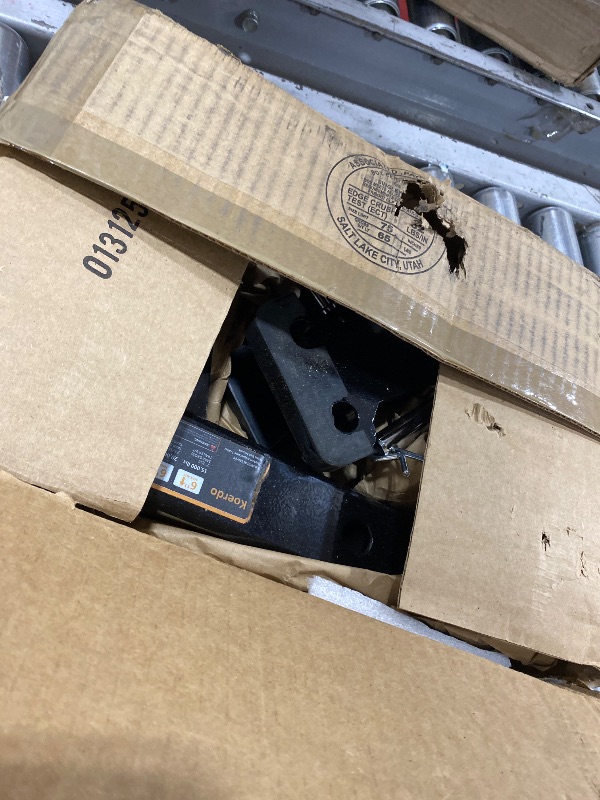 Photo 1 of Koerdo Adjustable Trailer Hitch - 6" Drop/Rise, 2" Receiver, 20,000 LBS GTW