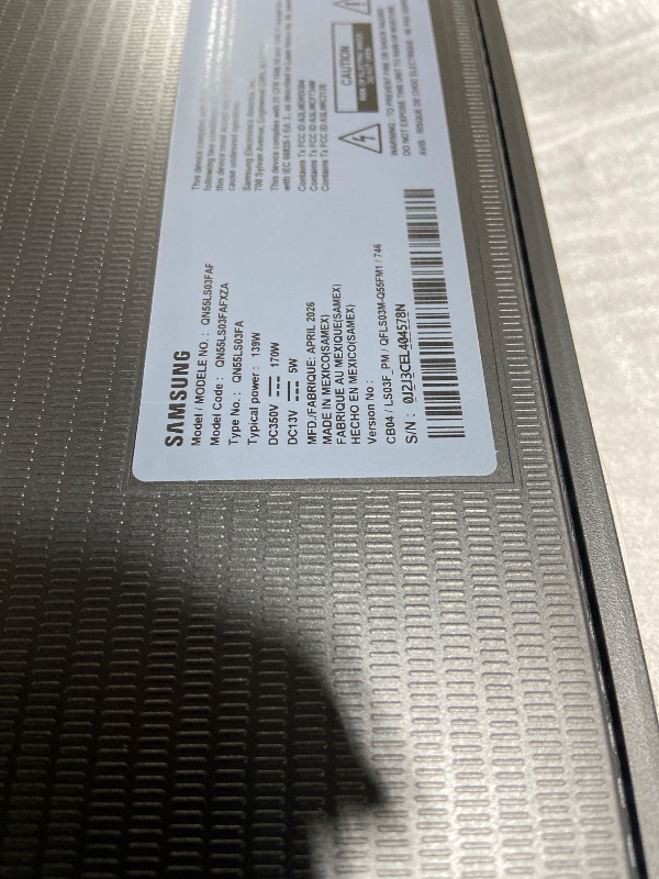 Photo 1 of Samsung 55" The Frame QLED 4K Smart TV