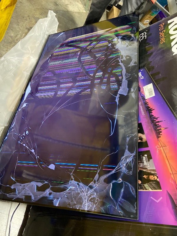 Photo 1 of Roku 65-Inch QLED 4K Mini-LED Smart TV