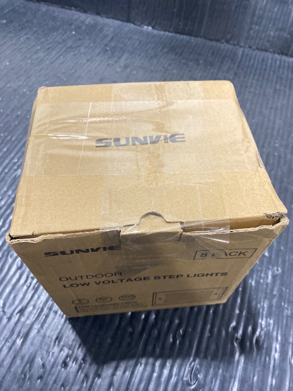 Photo 1 of SUNVIE 8-Pack Low Voltage LED Step Lights