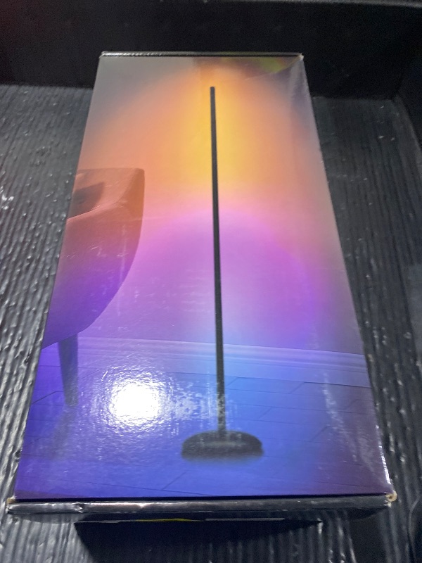 Photo 1 of Vexinat Smart RGB Corner Floor Lamp - 2-Pack