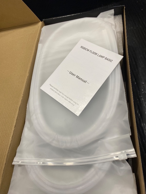 Photo 1 of Vexinat Smart RGB Corner Floor Lamp - 2-Pack