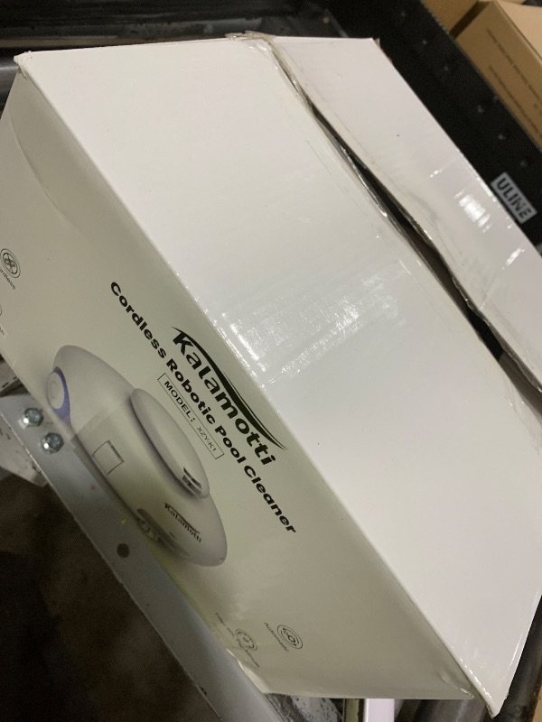 Photo 1 of AQUVII Robotic Pool Vacuum, White 9, 1200 GPH