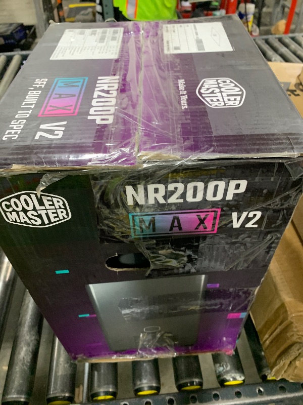 View 2 of Cooler Master NR200P MAX V2 Mini-ITX PC Case Bundle, 280mm AIO, 850W Gold