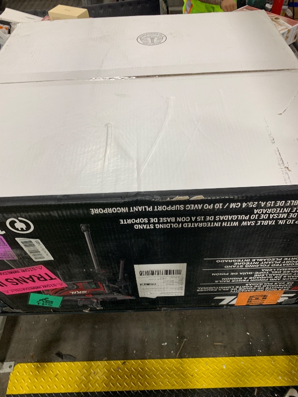 Photo 1 of SKIL 15 Amp 10-Inch Jobsite Table Saw with Folding Stand-TS6307-00