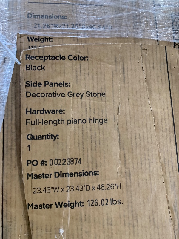 Photo 1 of Alpine 40 Gallon Commercial Trash Can