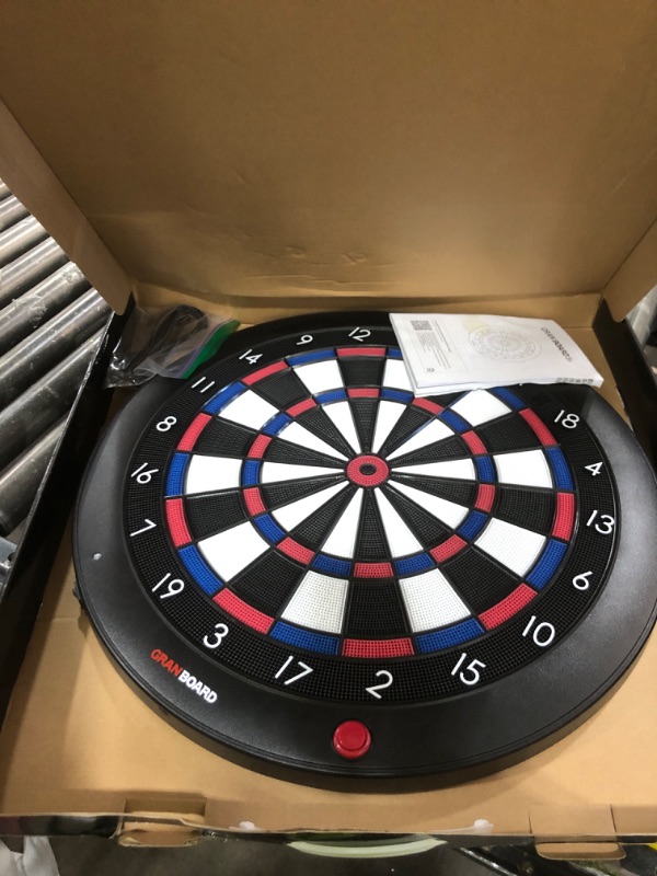 Photo 1 of Gran Board 3s LED Dartboard (Blue) with Special Bracket & ChoukouTip100pics & DartsSet