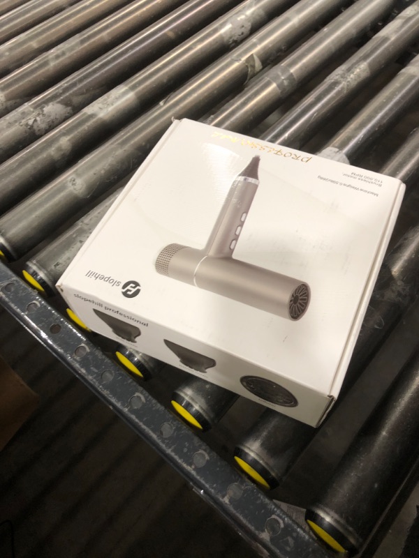 Photo 1 of slopehill Hair Dryer with Unique Brushless Motor | Intelligent Fault Diagnosis | Innovative Microfilter | Oxy Active Technology | Led Display (Black)