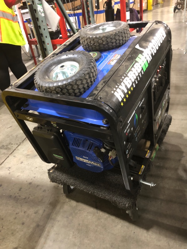Photo 1 of DuroMax XP13000EH 13,000-Watt Dual Fuel Portable Generator - Gas & Propane, Electric Start, Whole Home Backup Power, Transfer Switch Ready, RV & Emergency Ready