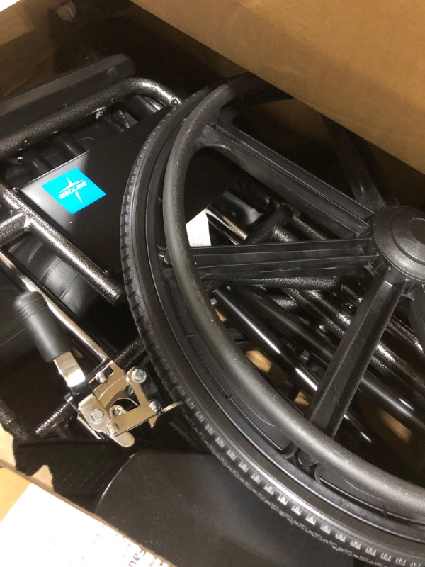 Photo 1 of Medline Extra-Wide Bariatric Wheelchair