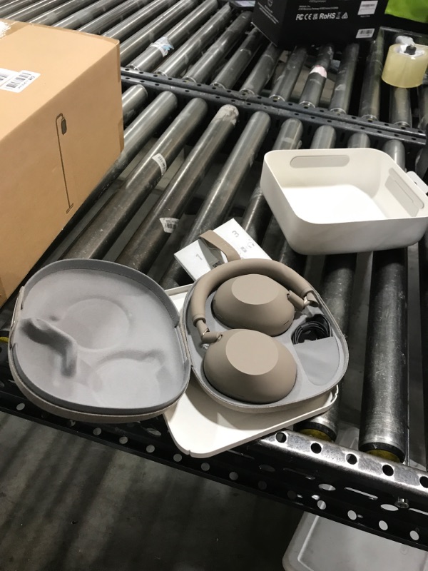 Photo 1 of Sony WH-1000XM6 Over-Ear Wireless Headphones, Sandstone