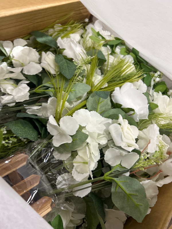 View 3 of Ling's moment Free-Standing Wedding Aisle Runner Flowers Lily of The Valley