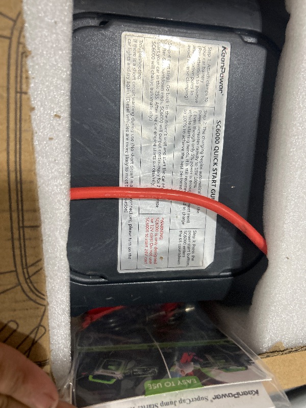 Photo 1 of KeenPower 6000A Super Capacitor Jump Starter