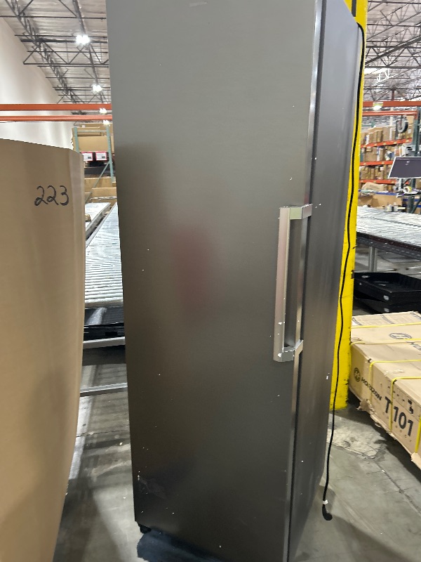 Photo 1 of Samsung 11.4 Cu. Ft. Convertible Upright Freezer with Flexible Fridge Conversion, All-Around Cooling, Adjustable Shelving, Reversible Door, Energy Star Rated, Stainless, RZ40H11PETAA0BT34NAL400140
