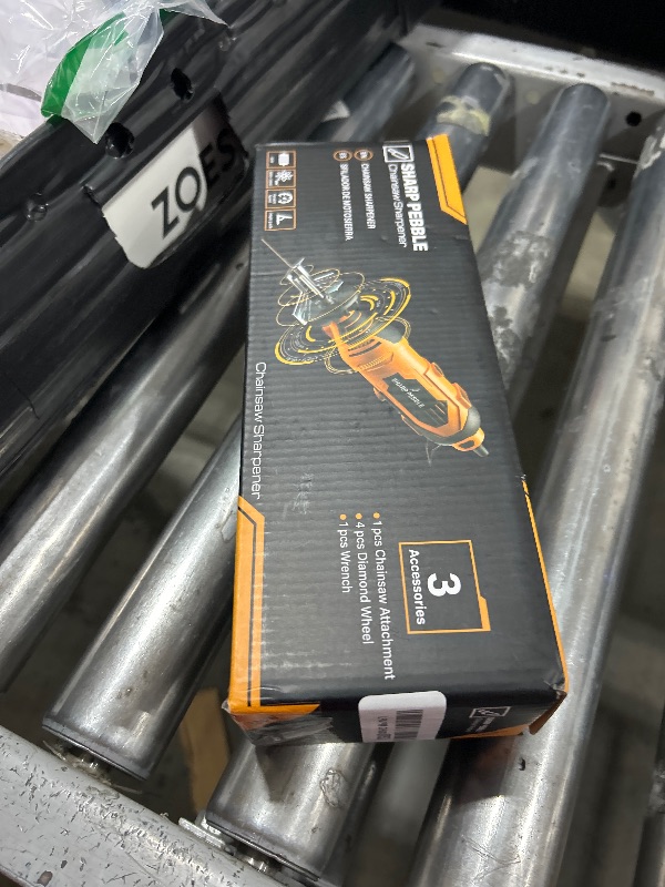 Photo 1 of Sharp Pebble Electric Chainsaw Sharpener Kit