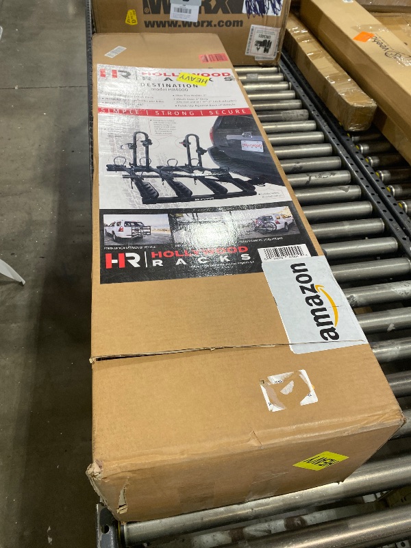 Photo 1 of Hollywood Racks Destination 4 Hitch Bike Rack, Carries Up to 4 Bikes, Black