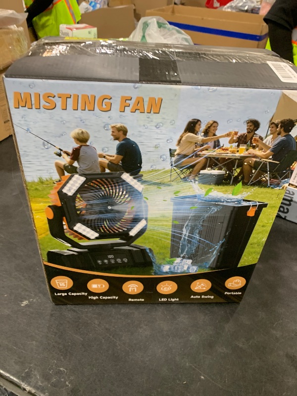 Photo 1 of Etholzon Battery Powered Misting Fan