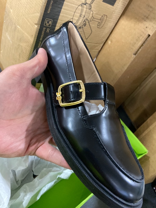 Photo 1 of Sam Edelman Women's Elaina Loafer Black Leather 8 Medium