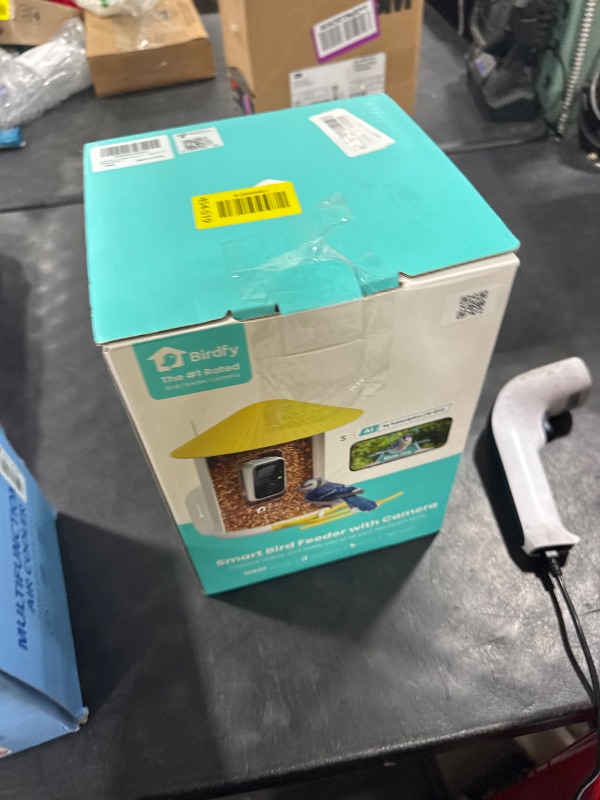Photo 1 of NETVUE by Birdfy Smart Bird Feeder with 2K AI Camera Solar Powered, 3MP Wireless Wildbird Watching, Live Stream & Night Vision, Auto-Capture & Notify, Collection & Cloud Storage (AI by Subscription)