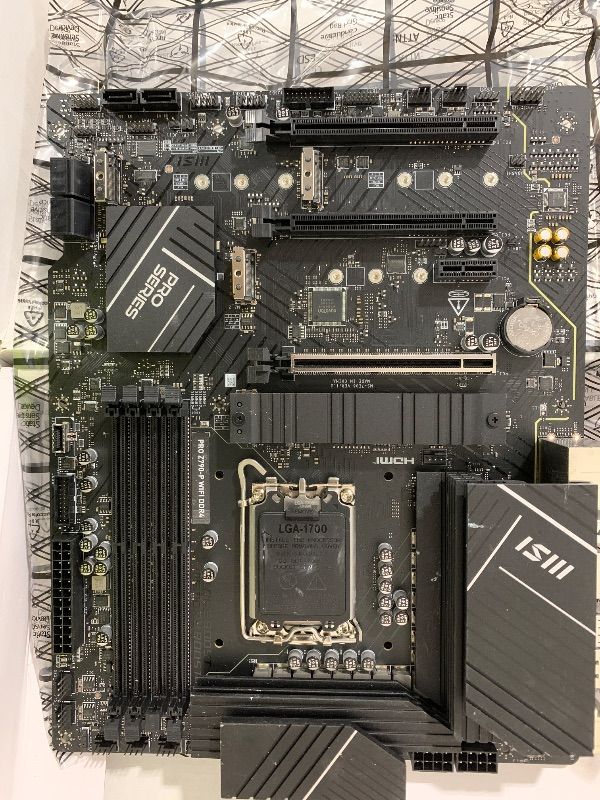 Photo 1 of INLAND Intel Core i7-12700K CPU + MSI PRO Z790-P WiFi DDR4 Motherboard