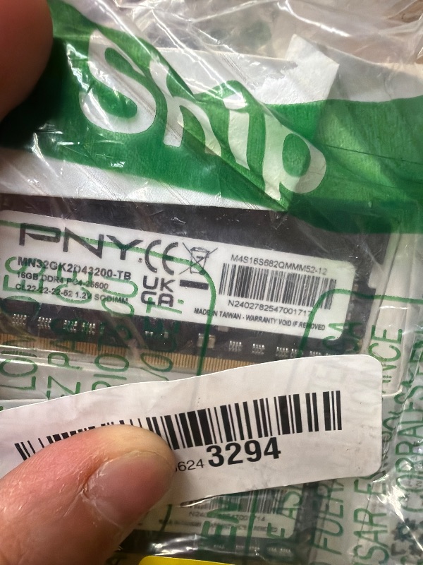 Photo 1 of Laptop PNY DDR4 32GB (2x16GB) 3200MHz Memory Kit