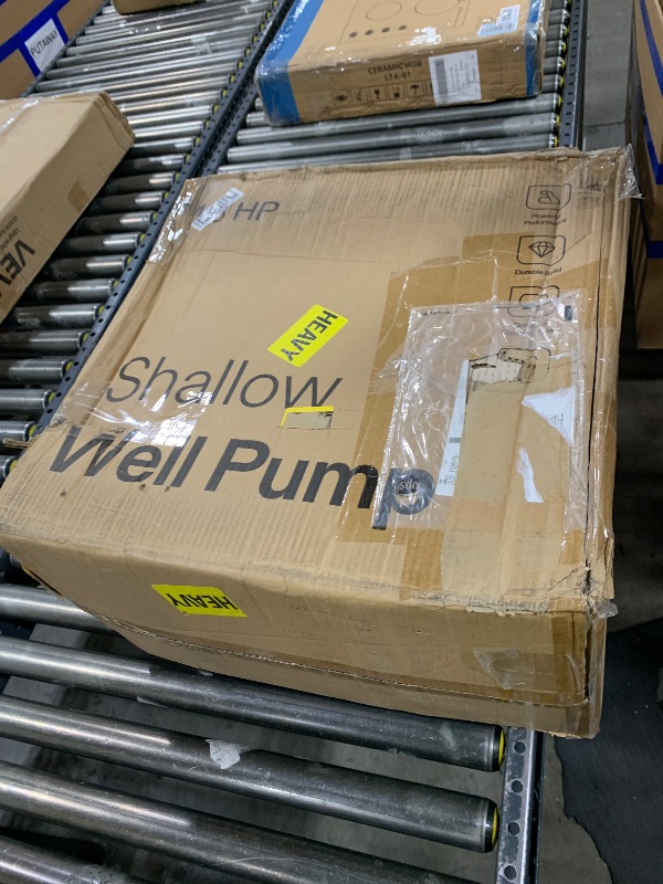 Photo 1 of VIVOSUN 1.6 HP Shallow Well Pump with Pressure Tank, NSF Certified, 1320GPH