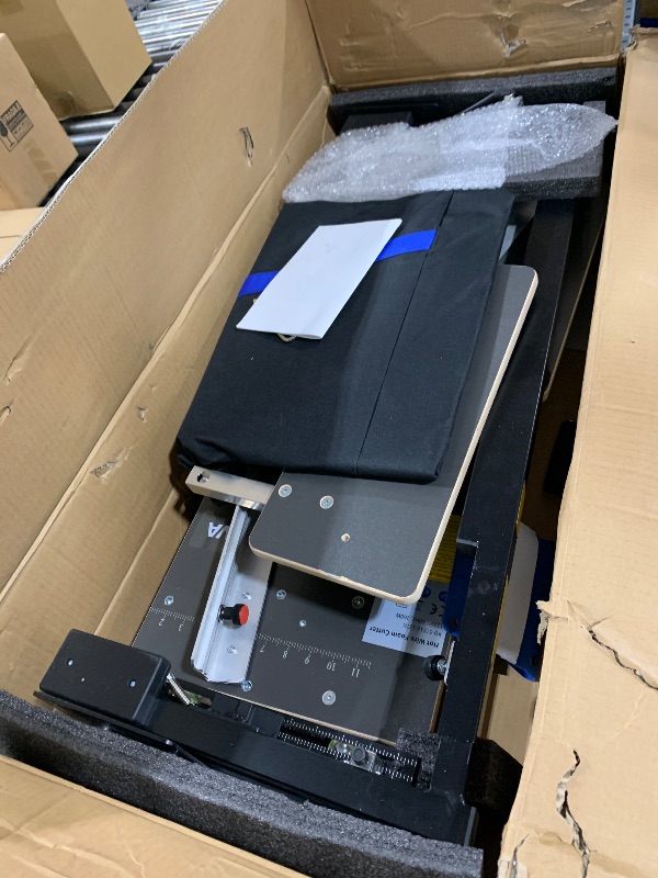 Photo 1 of MINOVA Foldable Foam Cutter Machine, 260W Air Cooled Hot Wire Cutting Tool with 10 Wires, Scaffolding Mount, Carring Bag, Ideal for PE, EPS, XPS, EVA, EPE, PU, KT Board Foam Insulation