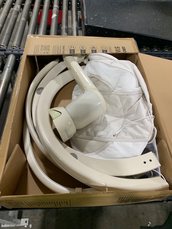 View 2 of Grownsy Baby Swings for Infants, Dual Motion Side-to-Side & Front-to-Back