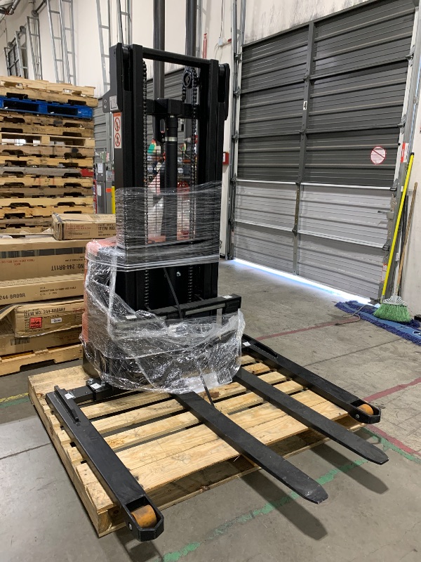 Photo 1 of VEVOR Electric Pallet Stacker 3300 lbs Capacity