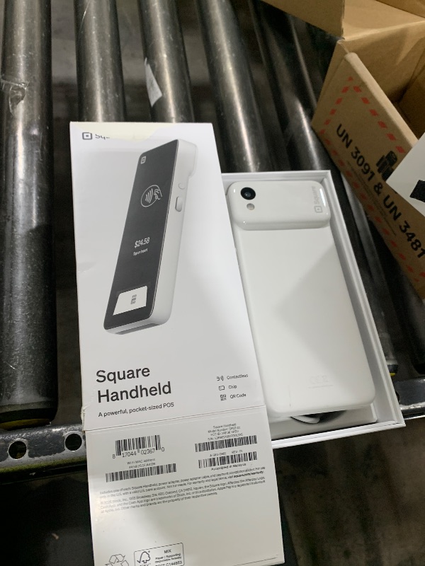 Photo 1 of Square Handheld Portable POS Credit Card Machine