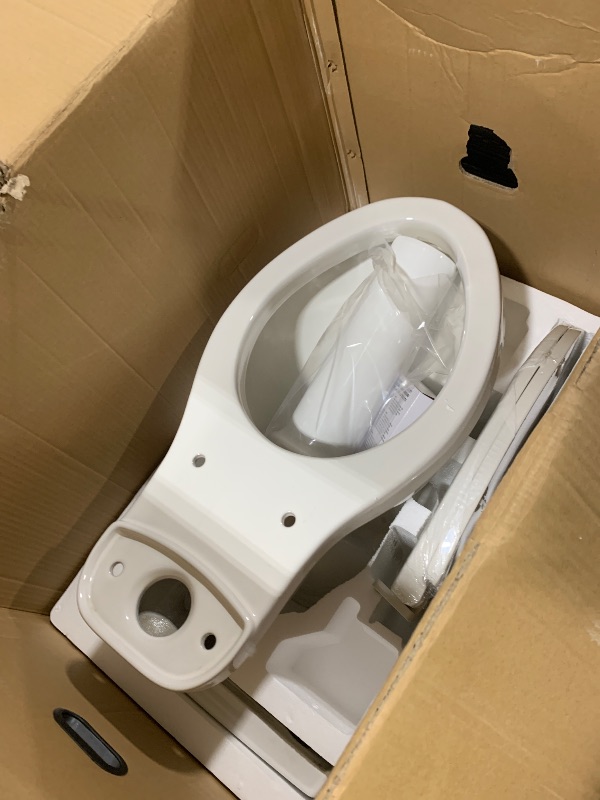 Photo 1 of 23ft Lifting Macerating Toilet System for Basement Wastewater Disposal | Upflush Toilet+Pump, Razor Sharp Blade,Quite Copper Grinder, Anti-Backflow, 4 Inlets for Sink/Shower/Laundry