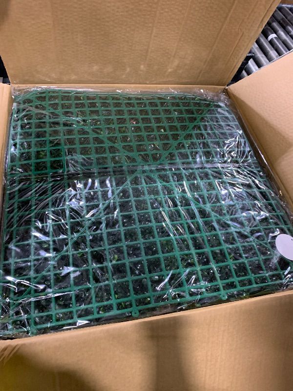 Photo 1 of Wanderroot 4-Pack Grass Wall Panels 20"x20"