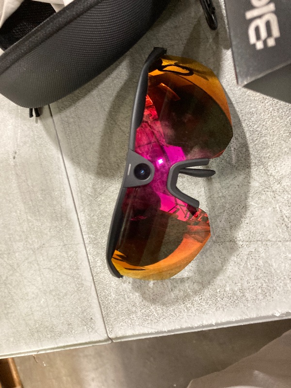 Photo 1 of BleeqUp Ranger Smart Camera Glasses - 3K 60fps AI Capture, Black