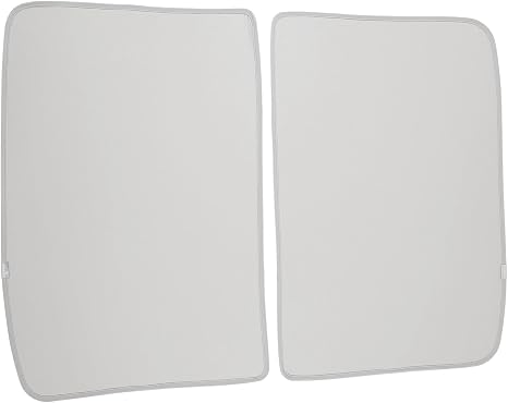 Photo 1 of Glass Roof Sunshade Split Type for Car Skylight, Reflecting Ice Crystal Gauze with High Manganese Steel Alloy Frame and Cooling Heat In