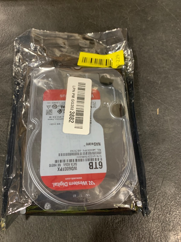 Photo 1 of Western Digital 12TB WD Red Plus NAS Internal Hard Drive