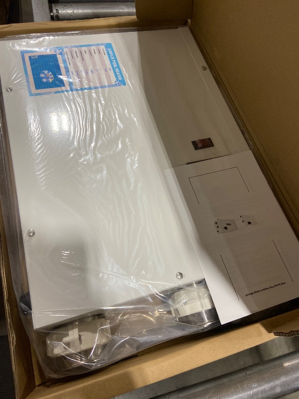 Photo 1 of 11KW 220V 50A Electric Pool Heater for Swimming Pool, Hot Tub & Spa Heater with Digital Touch Screen Thermostat, Efficient Water Warmer, SPA Heater,Above Inground & Ground Pool,Power Cord Not Included