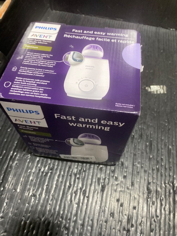 Photo 1 of Philips Avent Premium Fast Bottle Warmer with Smart Temperature Control